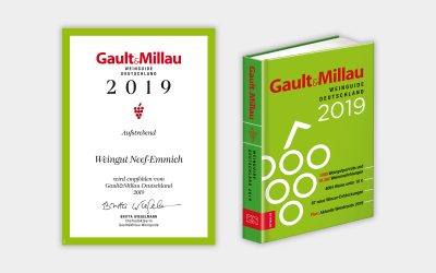 Gault Millau 2019: 1 rote Traube „Aufsteiger“
